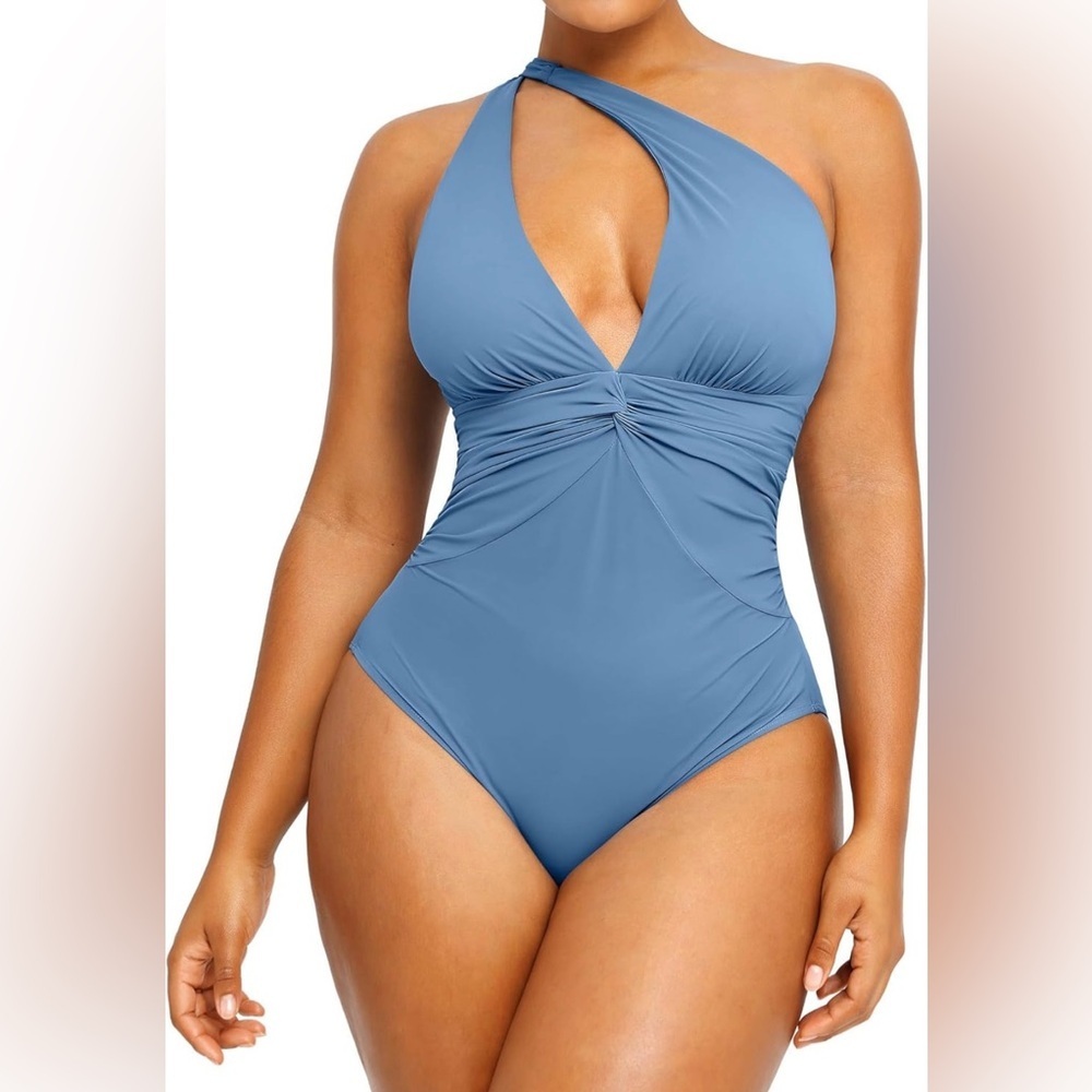 SHAPELLX Women's One Piece Swimsuit Tummy Control